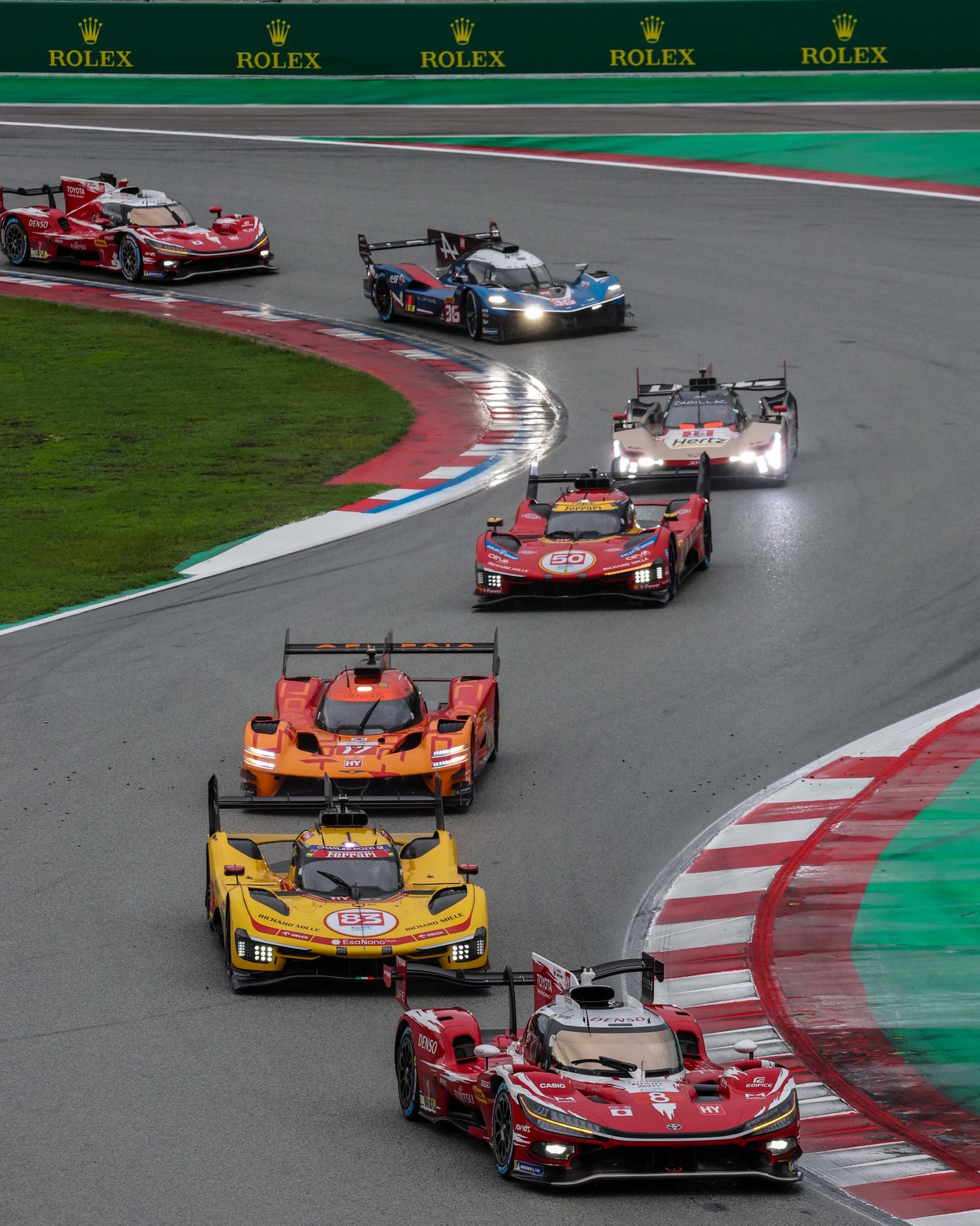 Ferrari nel WEC a Barcellona