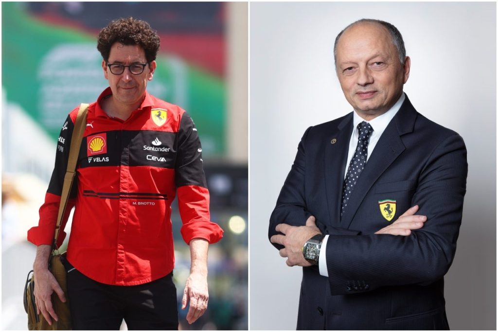 Mattia Binotto ultimo giorno Ferrari nuovo team principal Fred Vasseur Maranello incognito segreto1 1