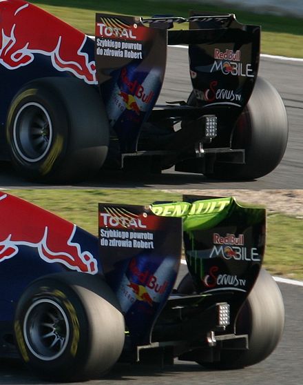 440px RB7 adjustable rear wing