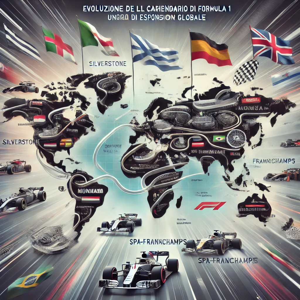 Evoluzione del Calendario di F1
