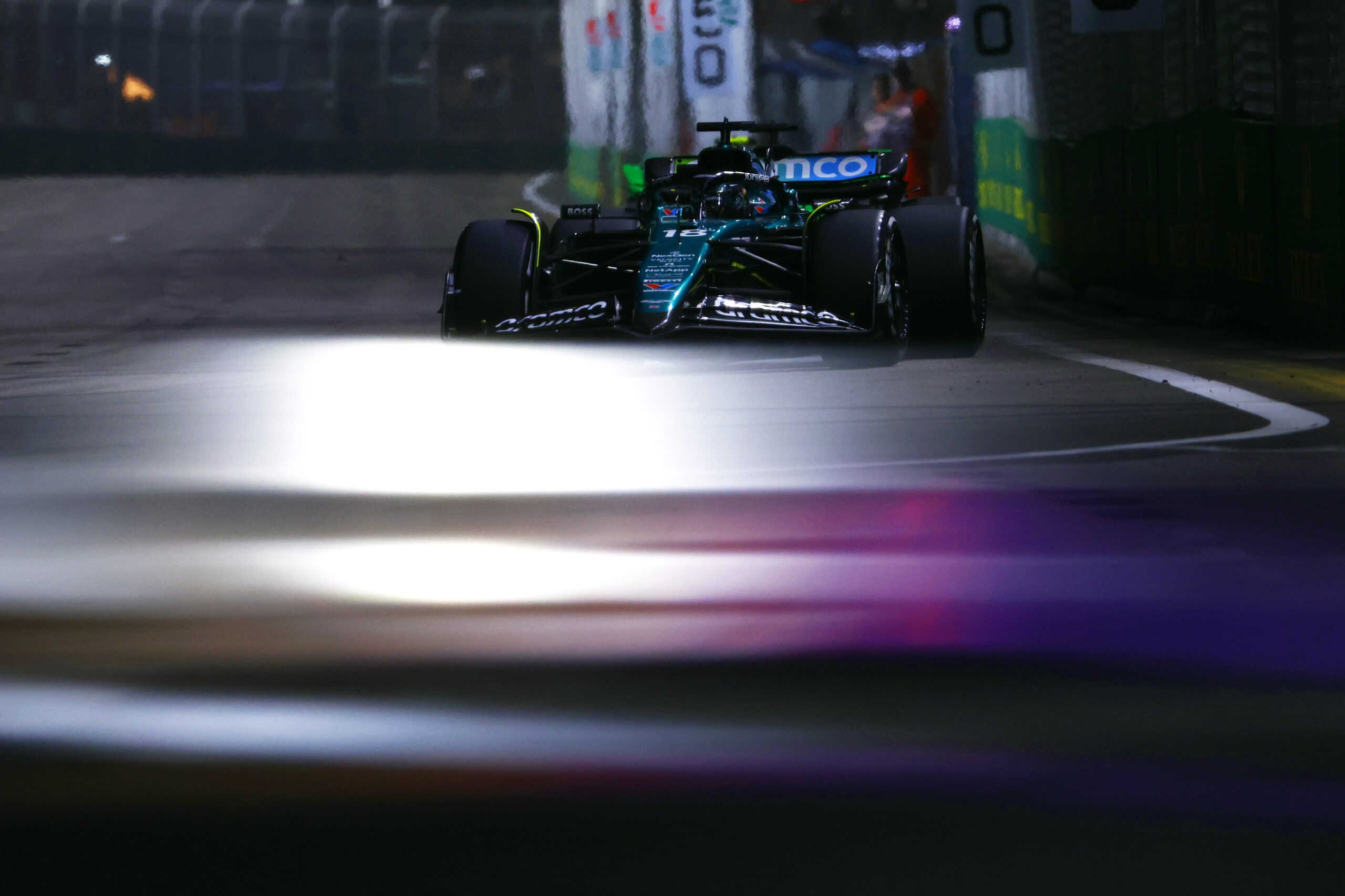 Lance Stroll, Aston Martin AMR24 galleria vento